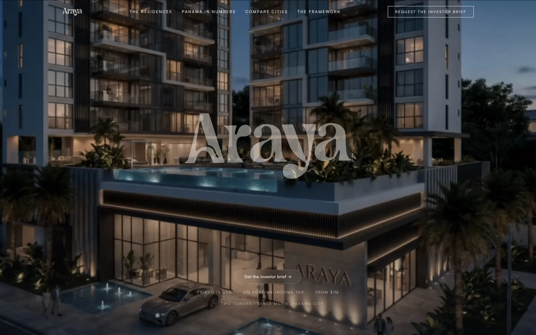 Araya Panama City development